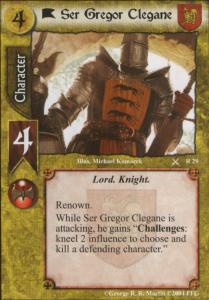 Ser Gregor Clegane